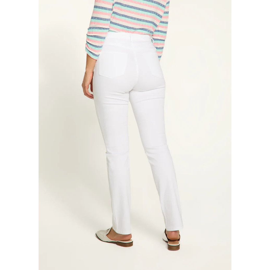 FDJ French Dressing Petite Suzanne White Straight leg Jeans