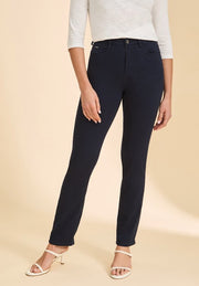 FDJ French Dressing Petite Suzanne Straight Jeans (NVY)