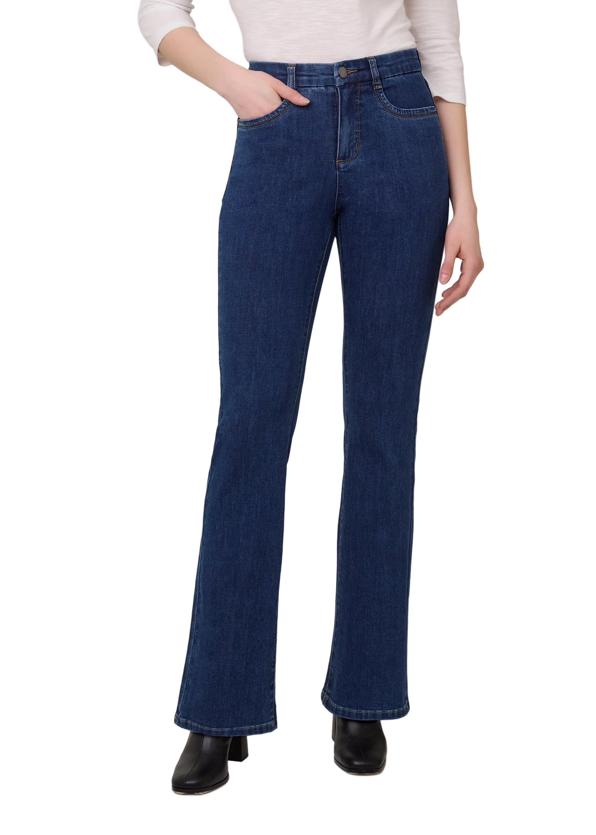 FDJ French Dressing Petite Peggy Bootleg Jean (8783250)(2 Colors)