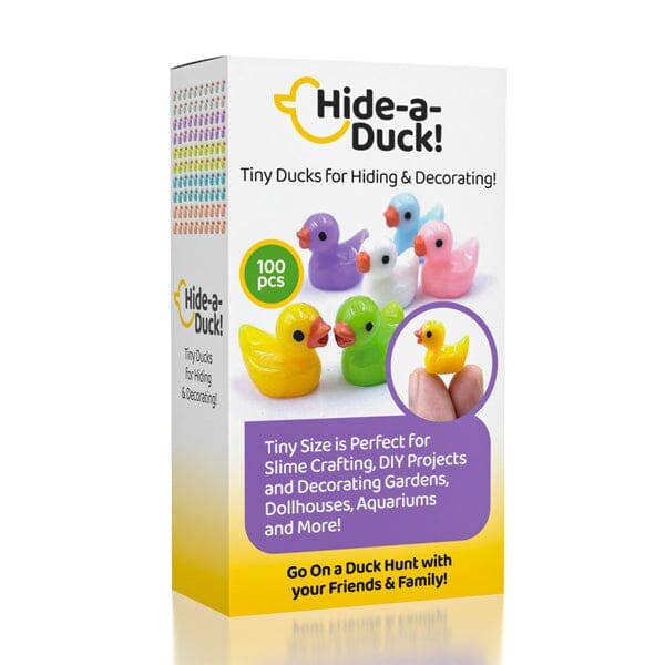 Hide-A-Duck! Tiny Ducks To Prank Your Friends With!
