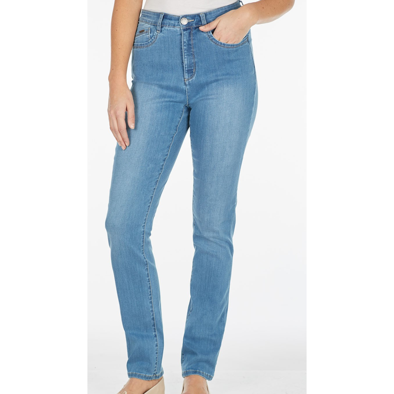 FDJ French Dressing Peggy Straight Leg Jeans (2 Colors) (6804630)