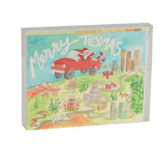 Flower and Vine Merry Texmas Boxed Card Set (FV075)(8 Cards)