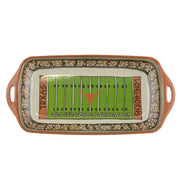 Texas Longhorn Magnolia Lane Melamine Stadium Deep Platter (22598)