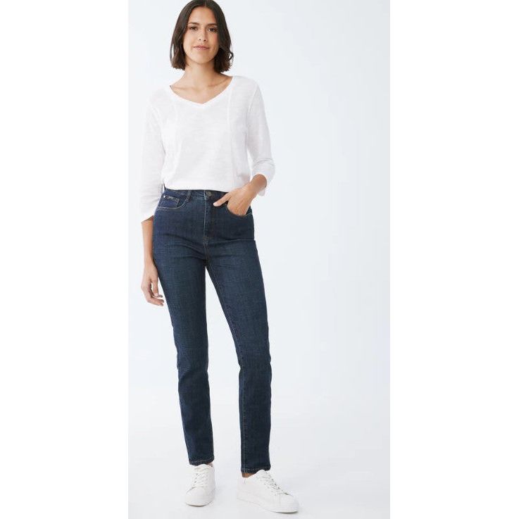 FDJ French Dressing Suzanne Slim Straight Leg Jeans (6847809) Dark Blue