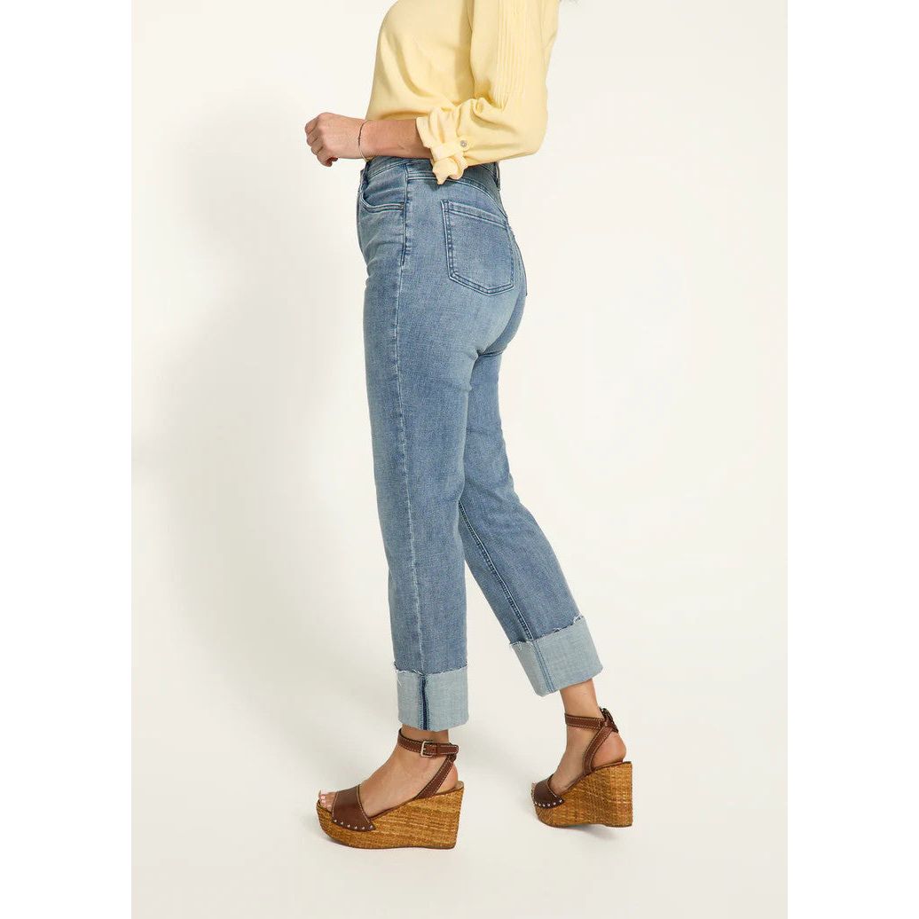 FDJ French Dressing Suzanne Cuffed Straight Leg Crop
