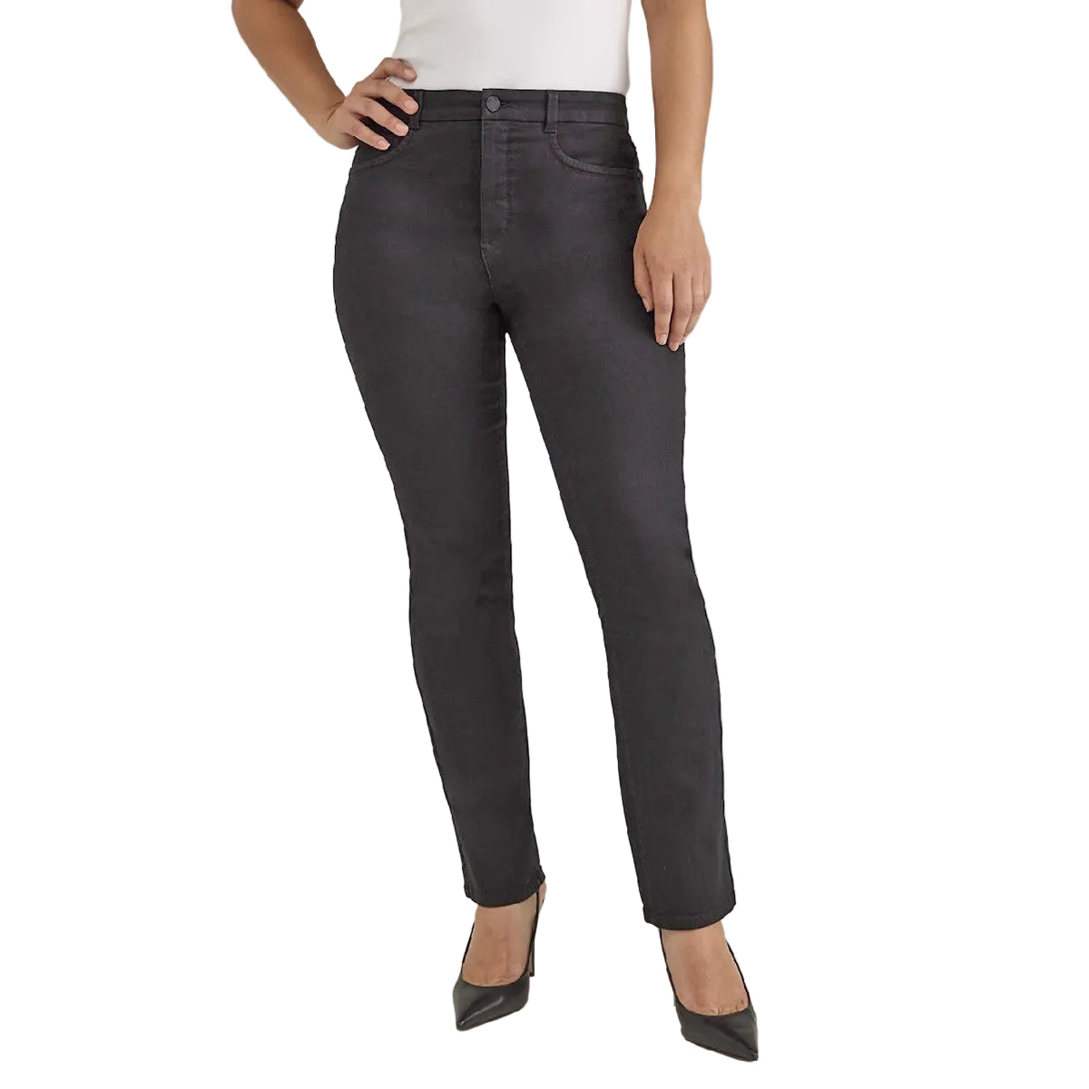 FDJ French Dressing Petite Peggy Bootleg Jean (8972660)(Black)