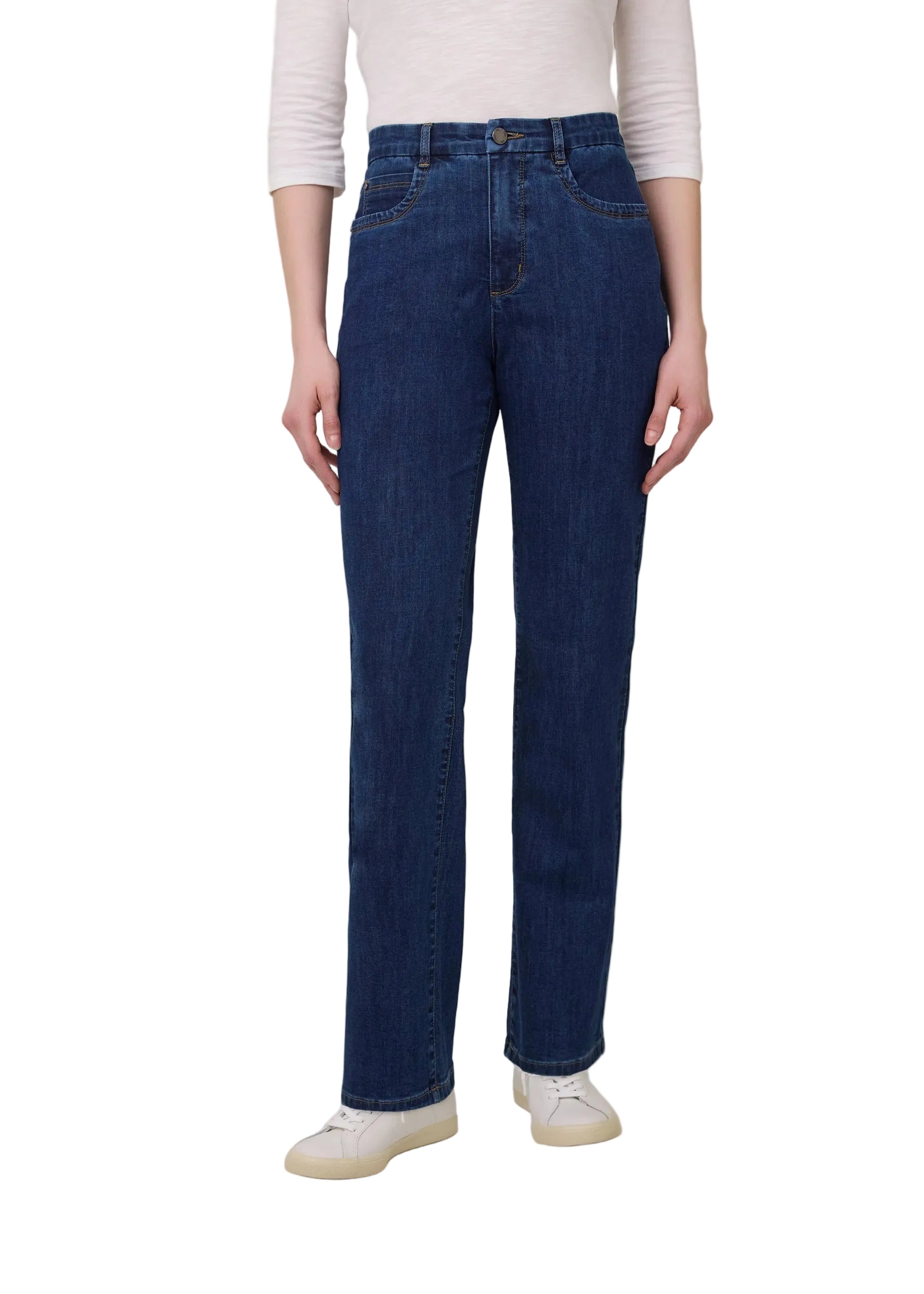 FDJ French Dressing Petite   Suzanne  Straight Leg Jeans (2 Colors)(8953250)