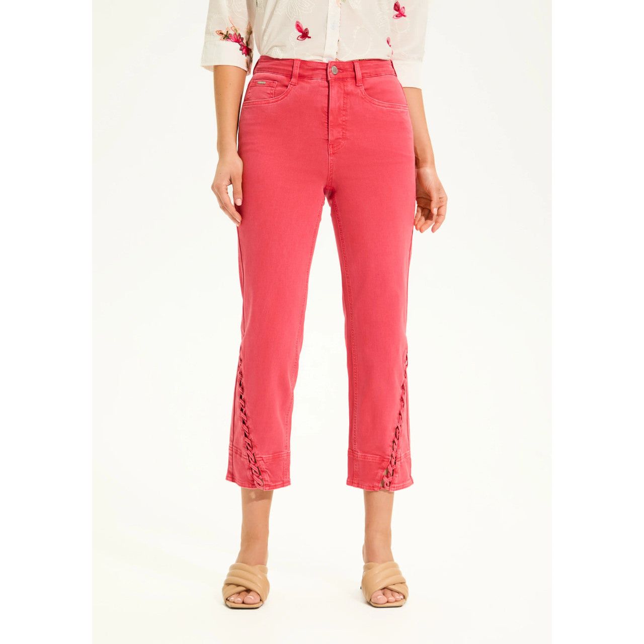 FDJ French Dressing Suzanne Straight Crop (ROUGE)