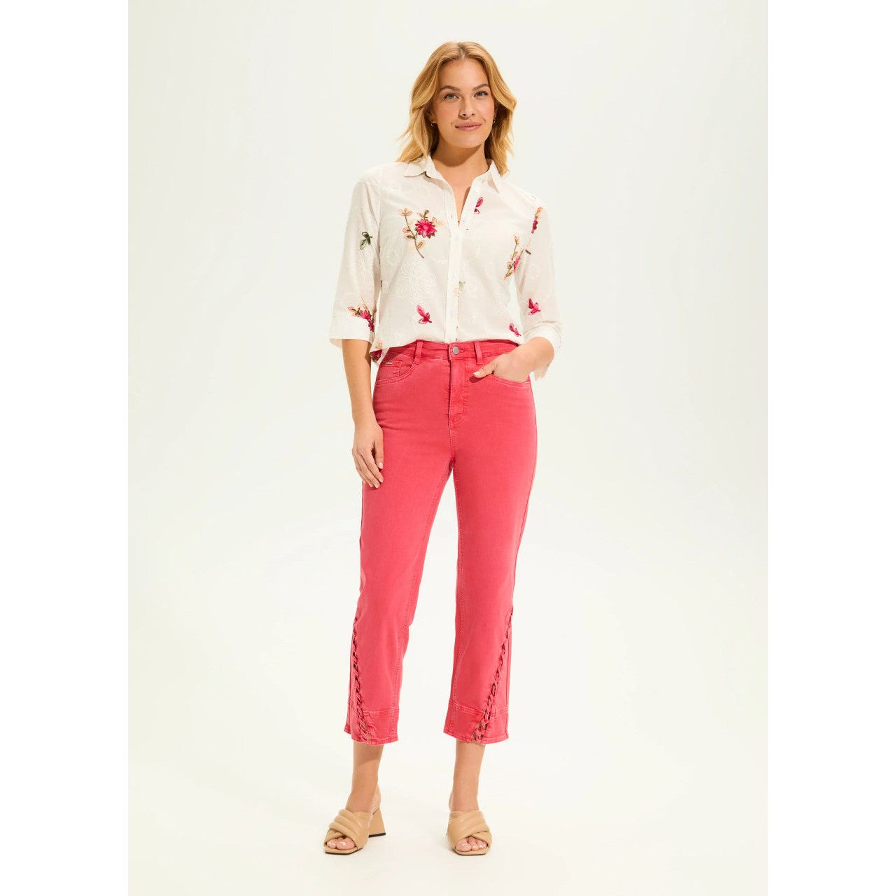 FDJ French Dressing Suzanne Straight Crop (ROUGE)