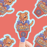 My Dog for President Vinyl Sticker