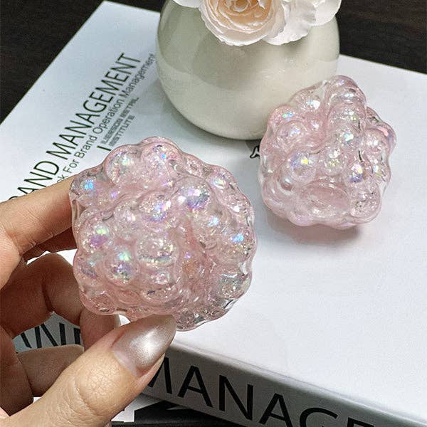 Crunch & Squish Crunchy Squishy Stress Ball Fidget Toy (Color Chosen Randomly)