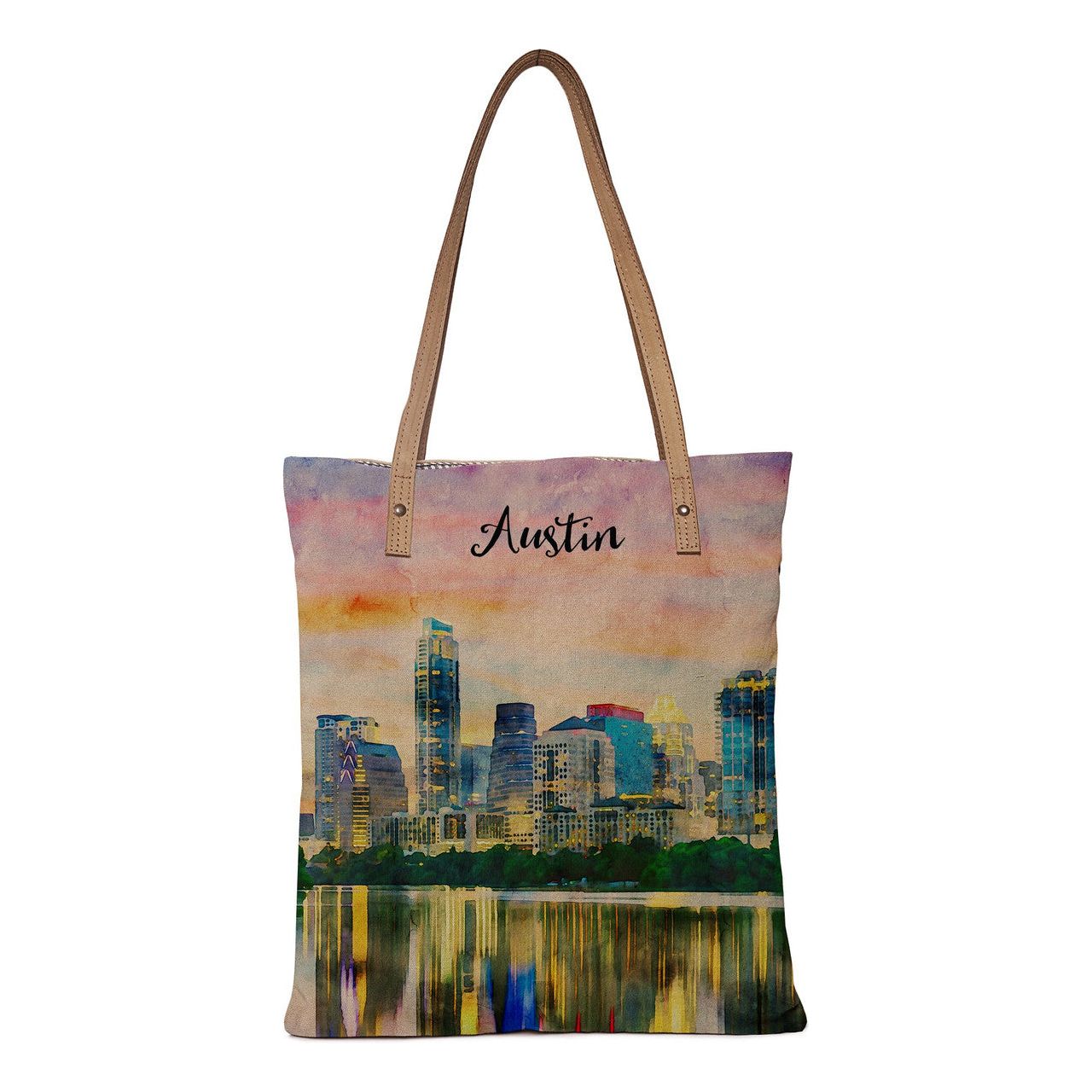 Cott N Curls Austin Skyline Book Bag (701000-05)