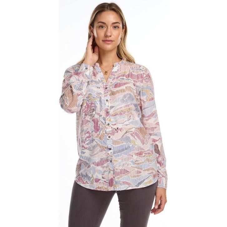 FDJ French Dressing Print Tunic Shirt (7056397)
