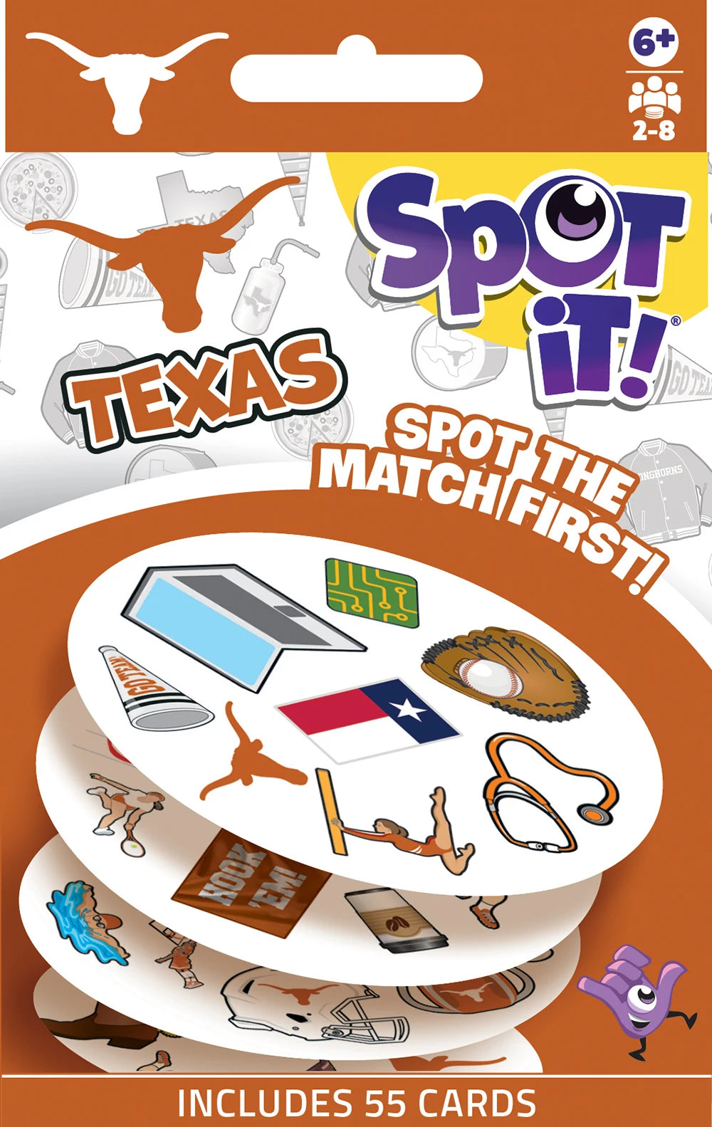 Texas Longhorn Spot It Game(UTX3160)