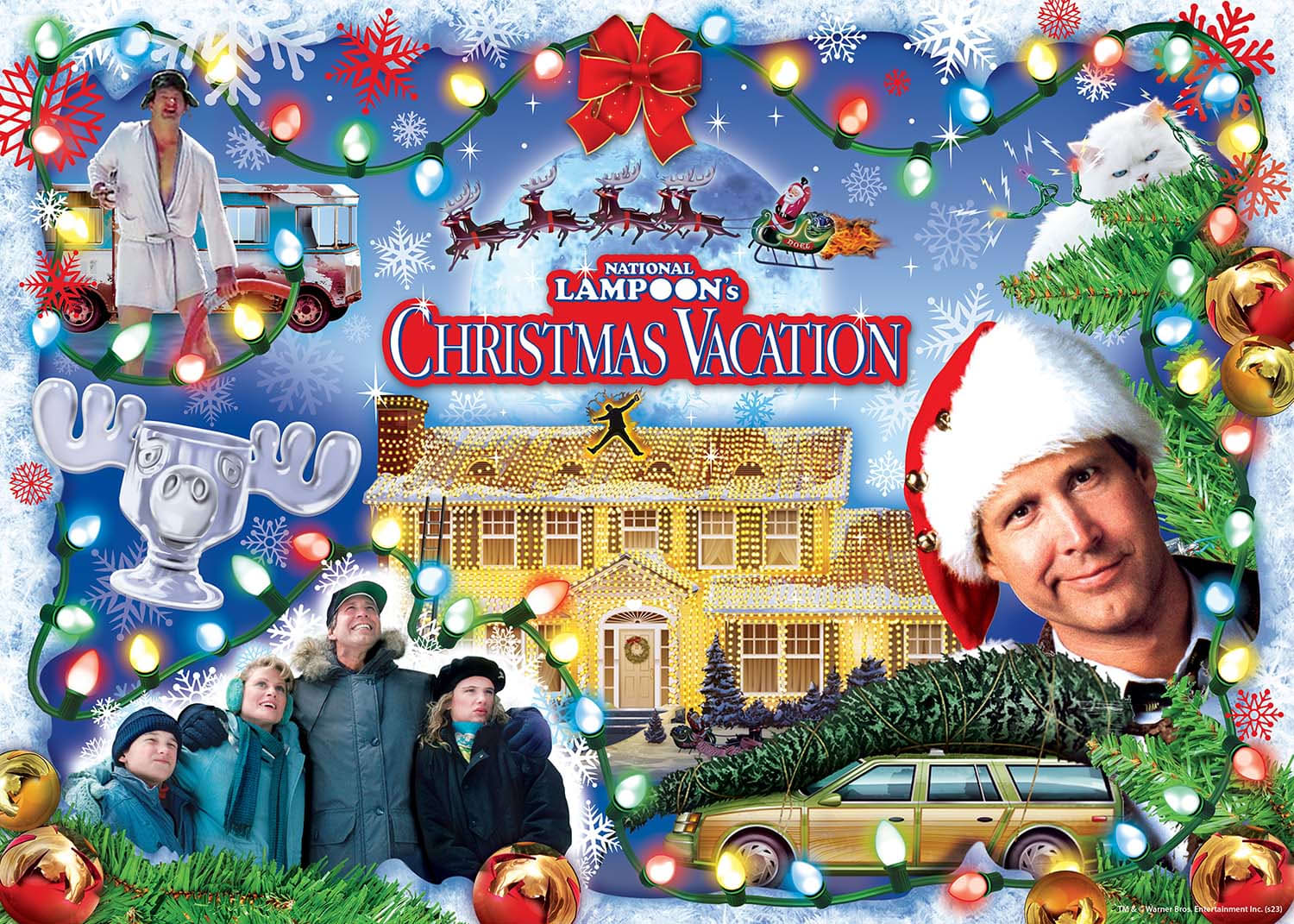 Masterpiece National Lampoon's Christmas Vacation 500 Piece Jigsaw Puzzle(32363)