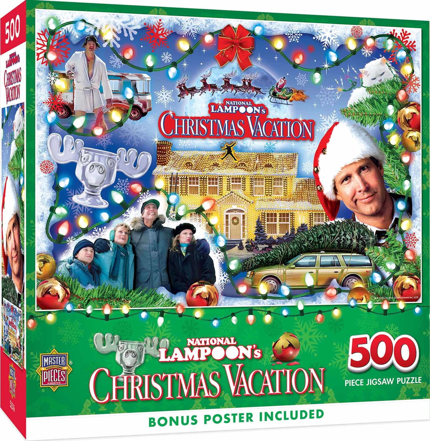 Masterpiece National Lampoon's Christmas Vacation 500 Piece Jigsaw Puzzle(32363)