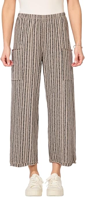 Escape by Habitat Peruvian Canyon Stripe Pocket Flood Pant (62226)(Fog)