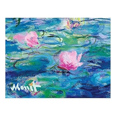Hachette Monet Evening  Waterlily Notecards