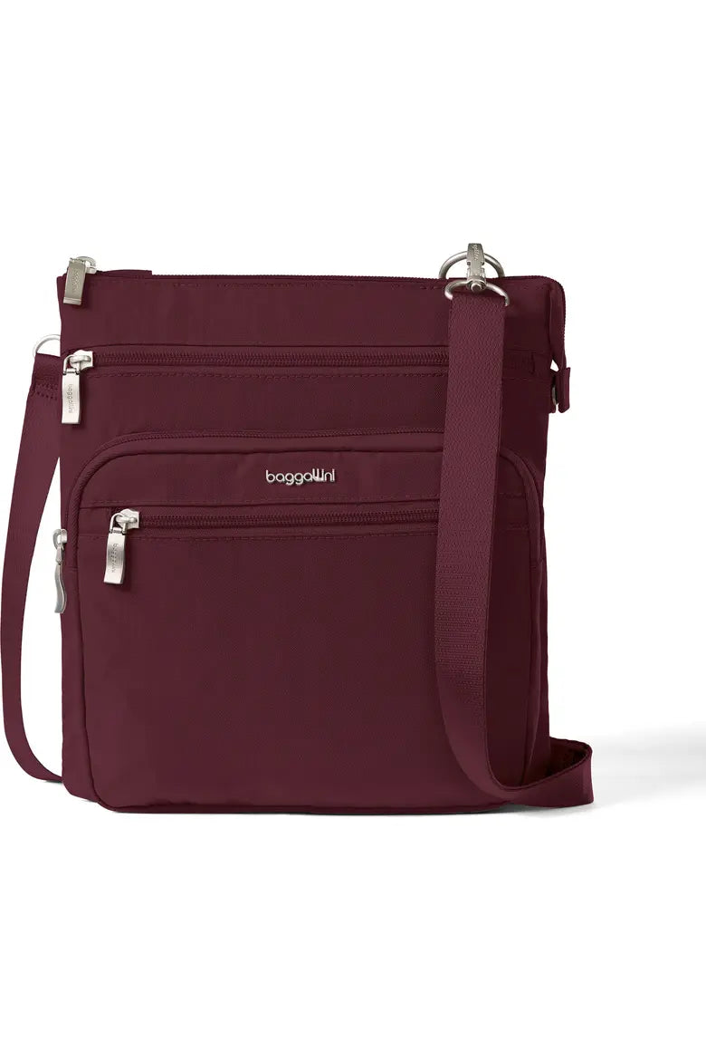 Baggallini Out & About Crossbody (Jam)(GOM920)
