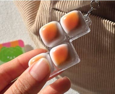 Toast Bread Clicker Keychain (Style Chosen At Random)