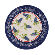 Texas Bluebonnet Braided Round Placemat (R3764)