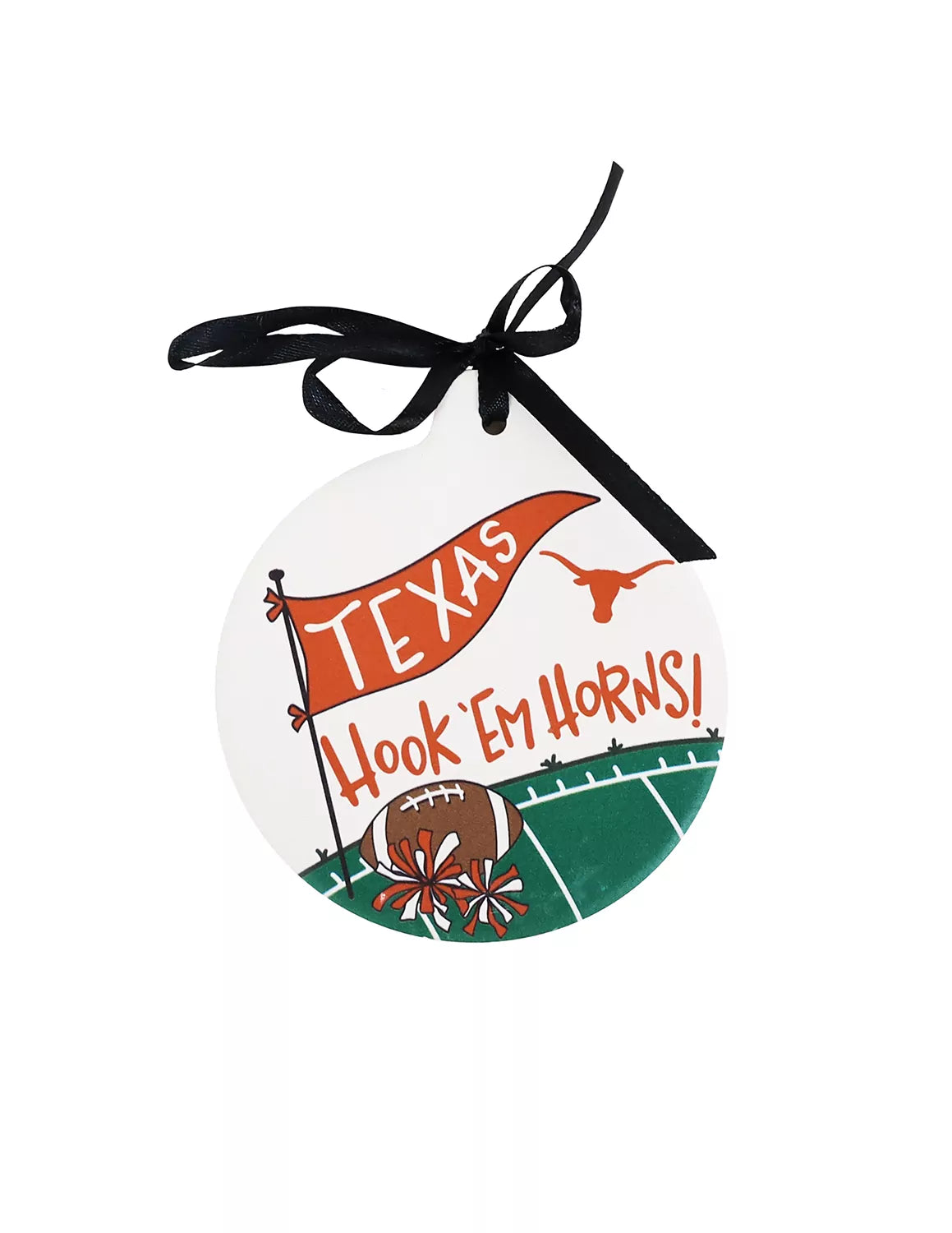 Texas Longhorn Magnolia Lane Ornament (72520)