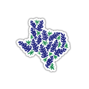 Texas State Bluebonnet Sticker