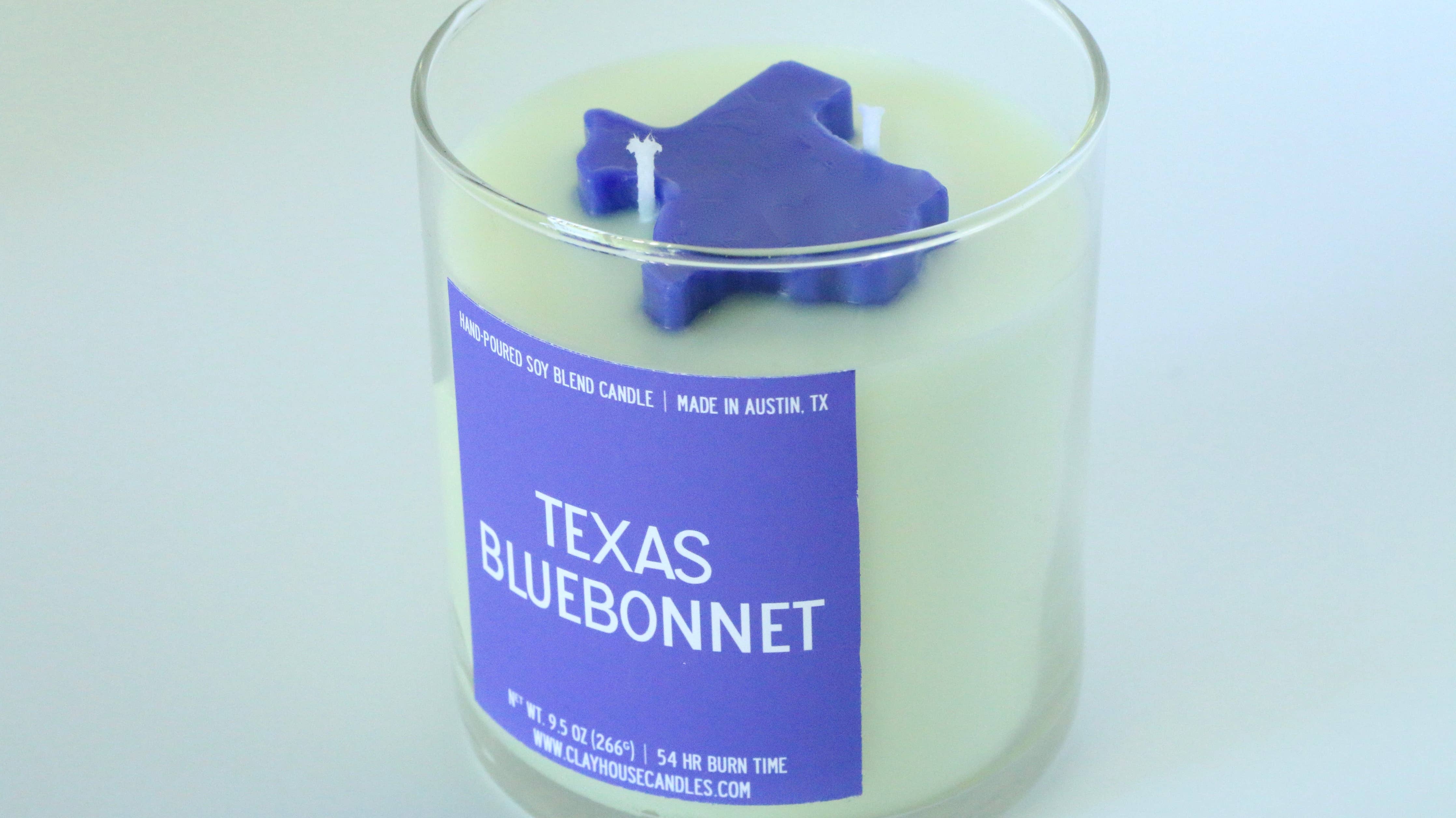 Clayhouse Candle Texas Bluebonnet Candle