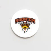 University of Texas Hook'em Mascot Button