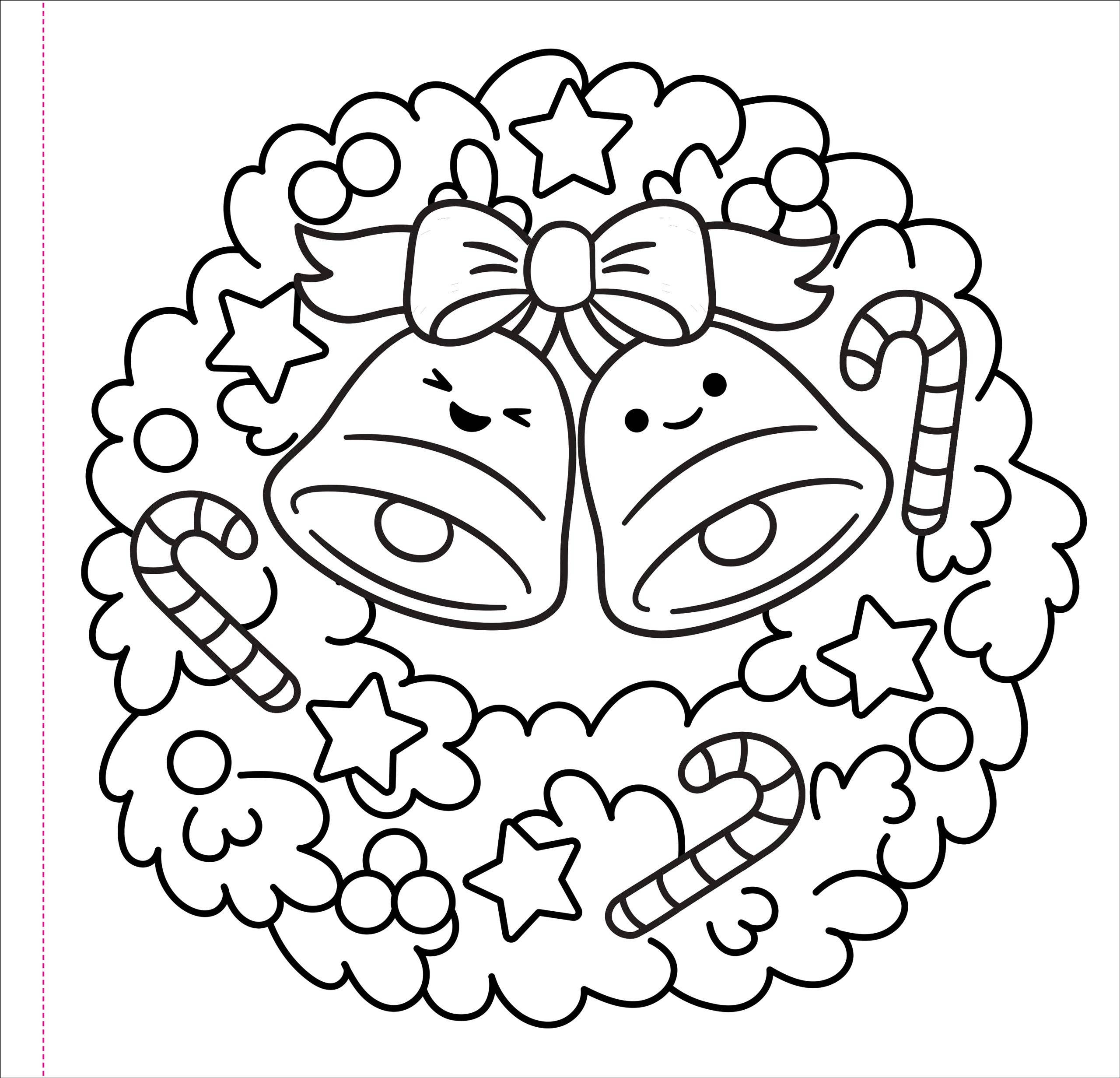 Color Me Cozy Christmas Adult Coloring Book