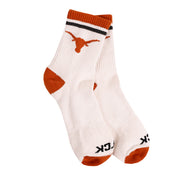 Twin City Knitting Vintage 1/4 Crew Longhorn Logo Sock
