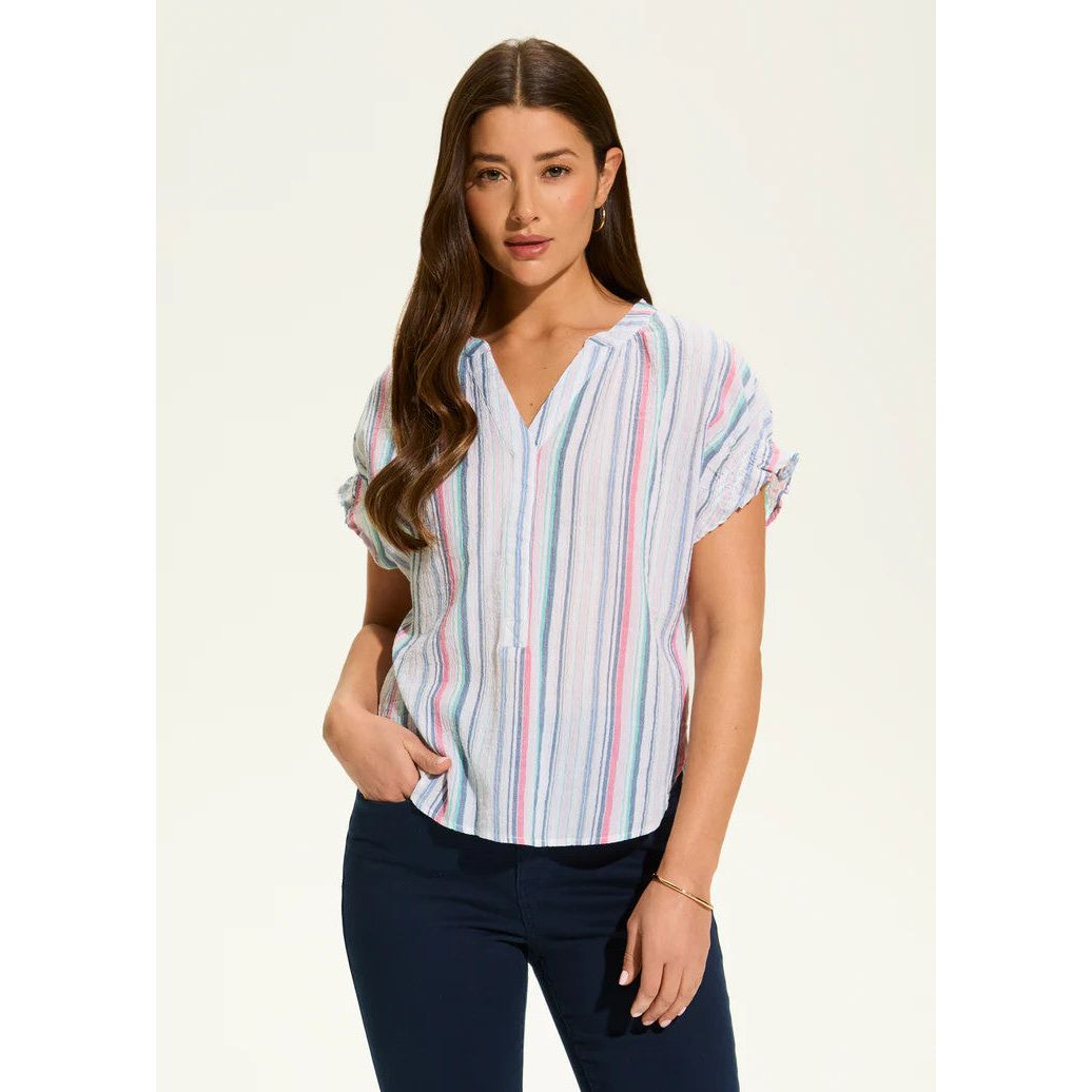 FDJ French Dressing Calypso Stripe Top