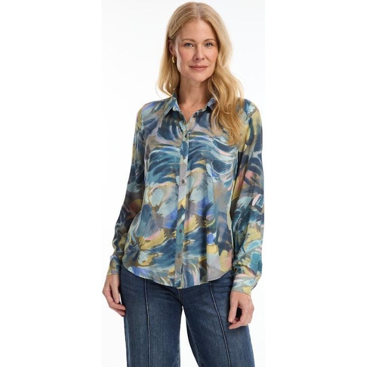 FDJ French Dressing Gallery Print Shirt (7622397)