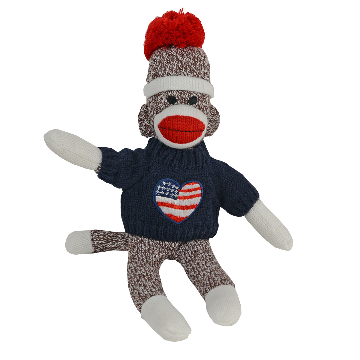 Pennington USA Sweater 8" sock Monkey (99-001)