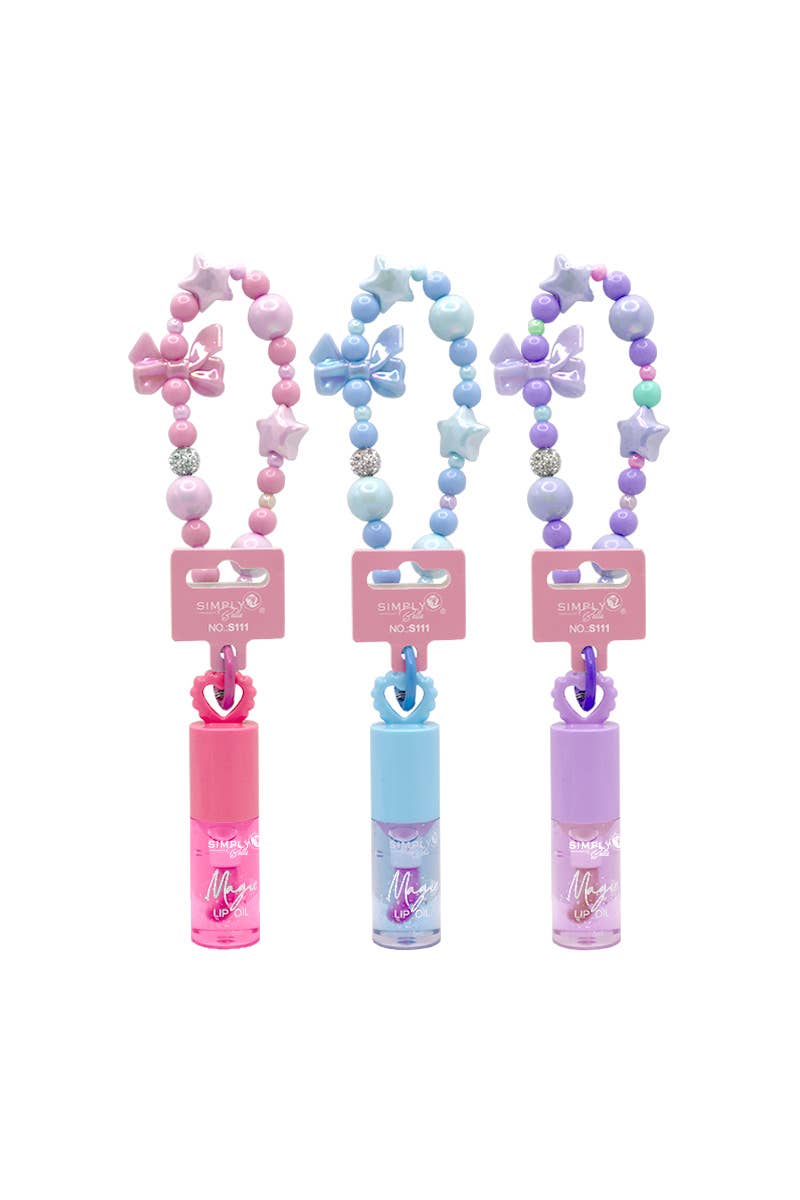 Simply Bella Magic Lip Oil & Bead Charms - 24