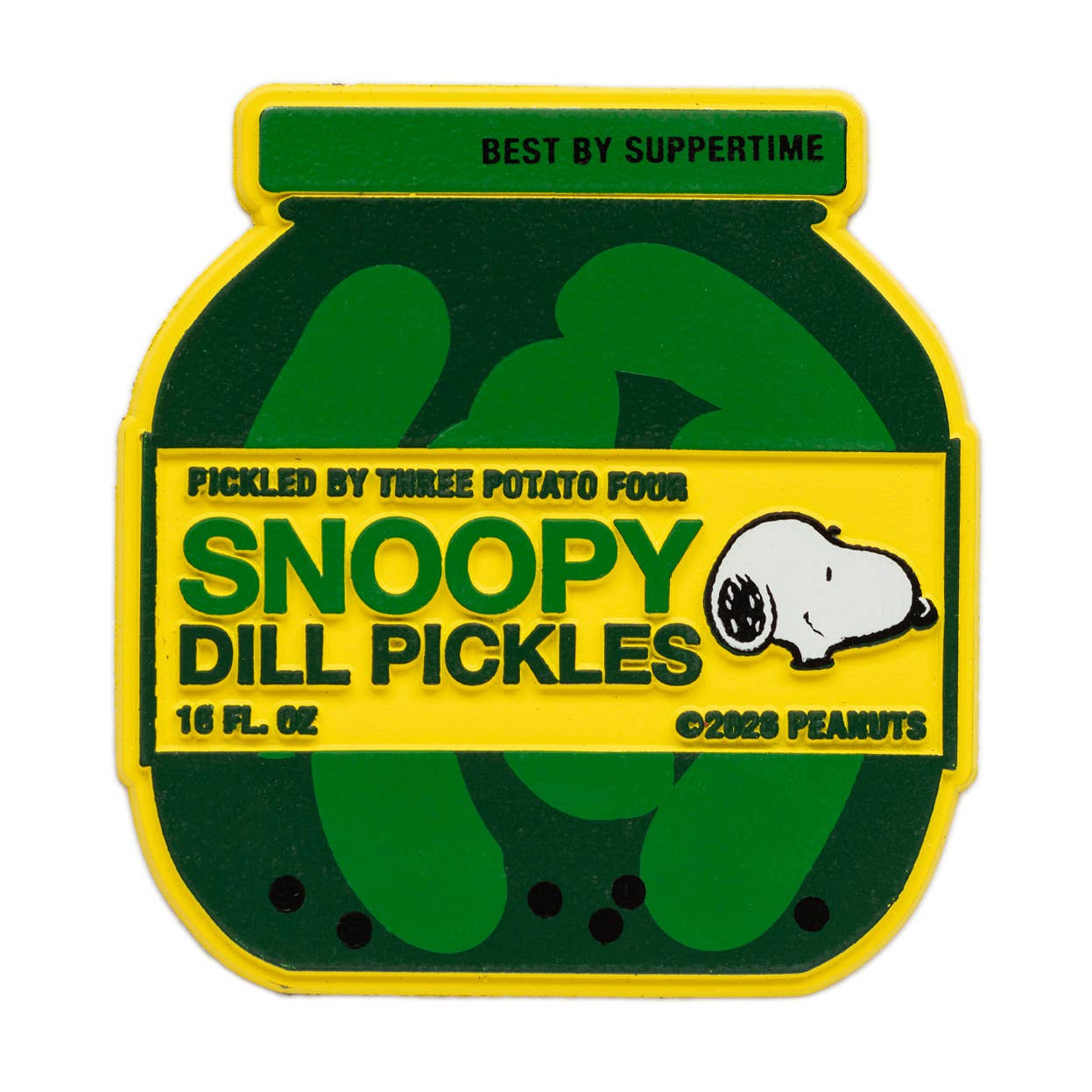 3P4 x Peanuts® Grocery - Snoopy Pickle Classic Fridge Magnet