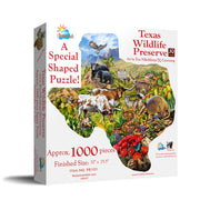 Texas Wildlife Preserve Special Shape 1000 Piece Puzzle (5516)