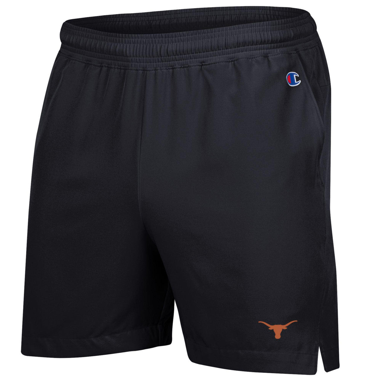 Texas Longhorn Men's Woven Pocket Shorts (Black)