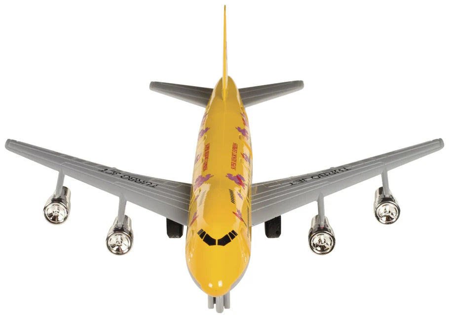 Toysmith Pull Back Turbo Jet (81111)( Color Chosen At Random)