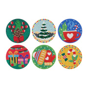 Diamond Art Club Coasters - Christmas Merry & Bright