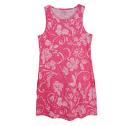 Escape by Habitat Peruvian Cotton Vintage Scroll Easy Tank Dress (81624)(Cosmo)