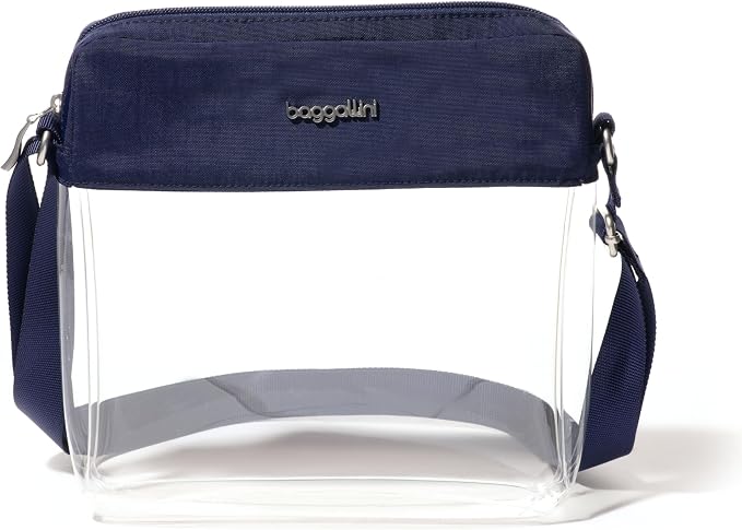 Baggallini True Classic Clear Stadium Crossbody (STC841)