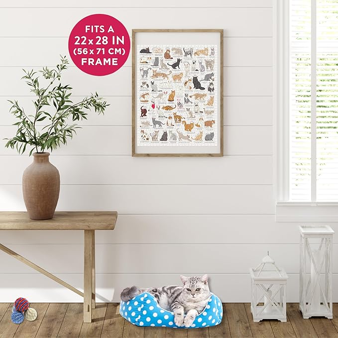 The Cat  Lovers 1000 Piece Jigsaw Puzzle in a Tube