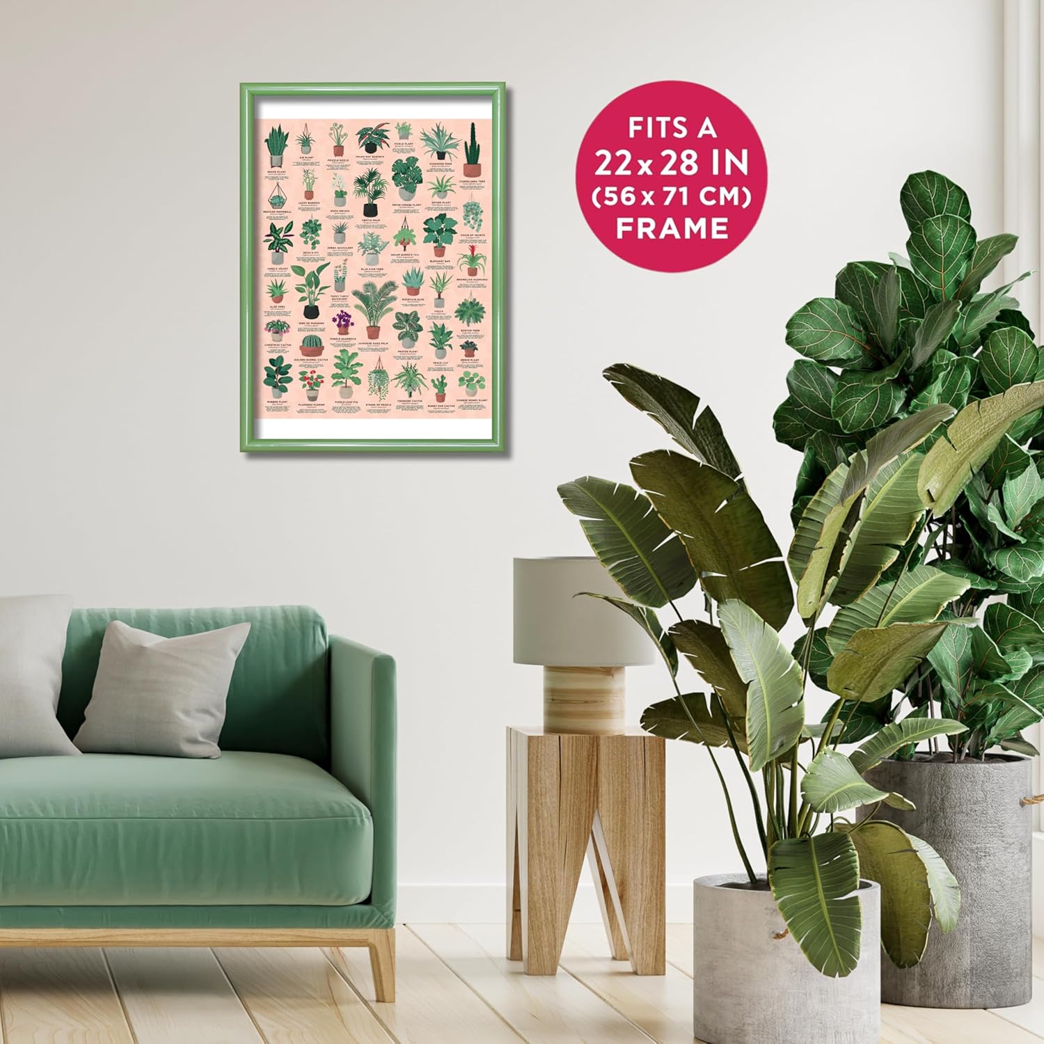 House Plants 1000 Piece Jigsaw Puzzle in a Tube