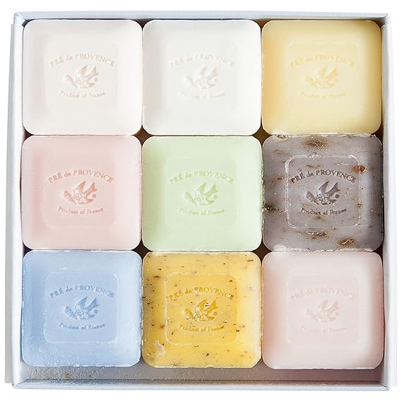Pre de' Provence Best Seller Set Of 9 Floral and Sweet Soap Gift Set (20115X9)