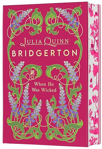 Julia Quinn Bridgerton When He was wicked  Hard Bound Book