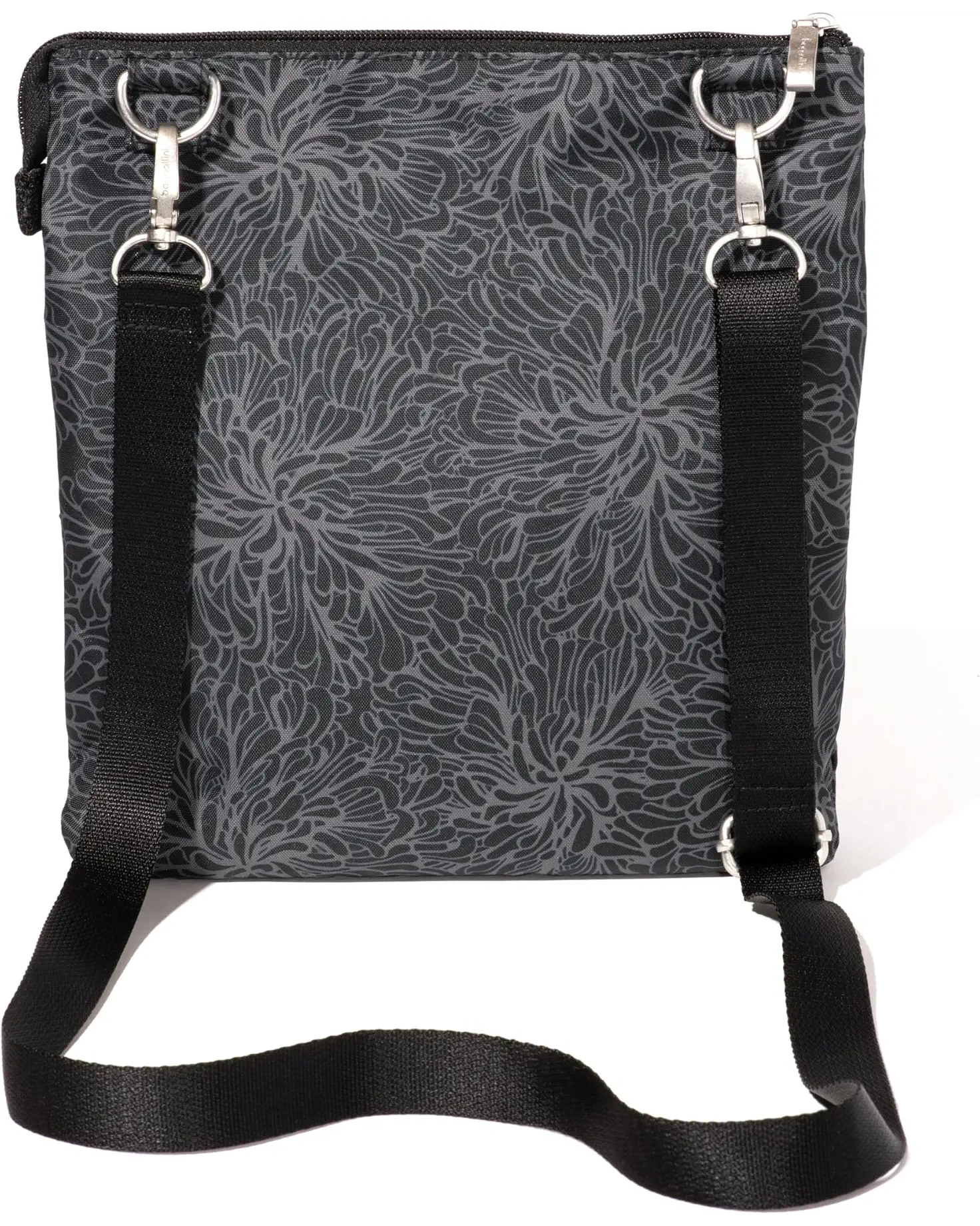 Baggallini Out & About Crossbody (Midnight Blossom (GOM920)