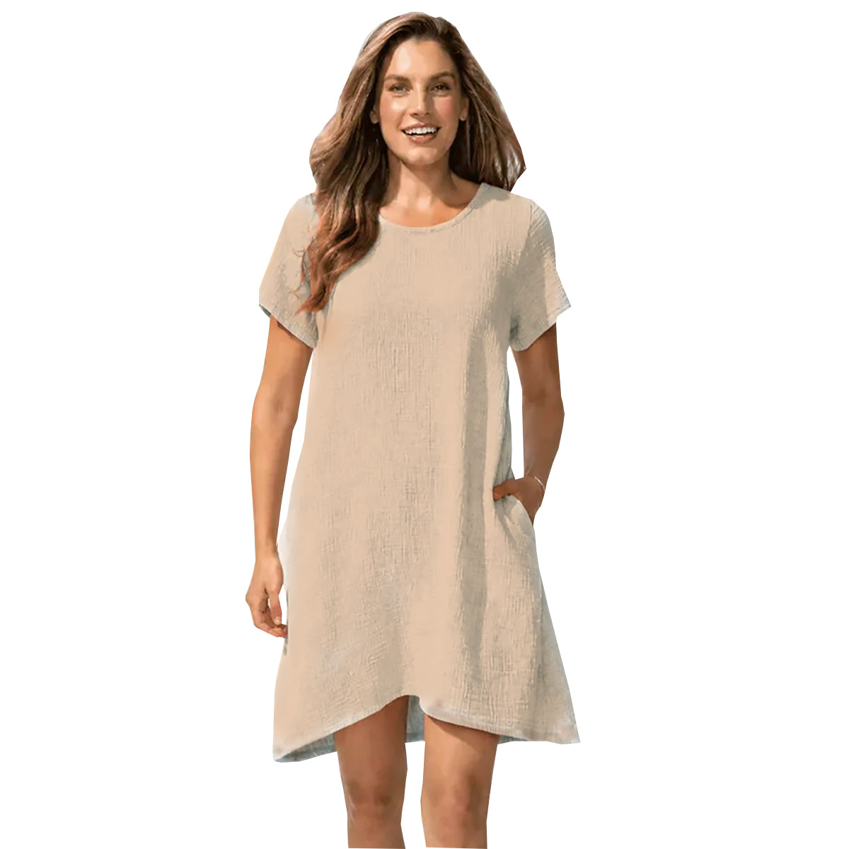 Escape by Habitat Sun kissed Cotton Gauze Passport Dress (82441)(3 colors)