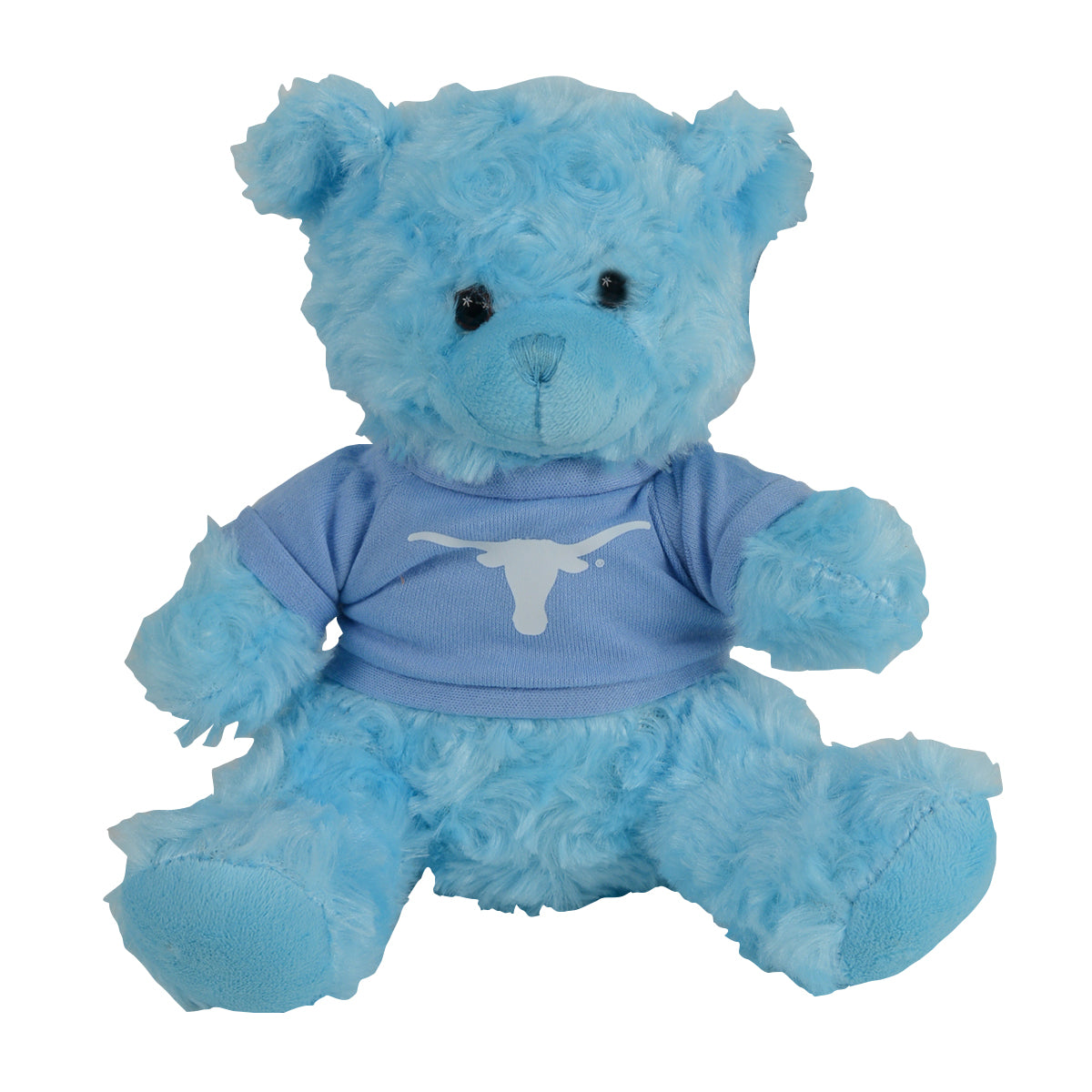 Pennington Bear Texas Longhorn 6" Fluffy Blue Bear(C06-612)