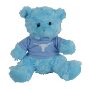Pennington Bear Texas Longhorn 6" Fluffy Blue Bear(C06-612)